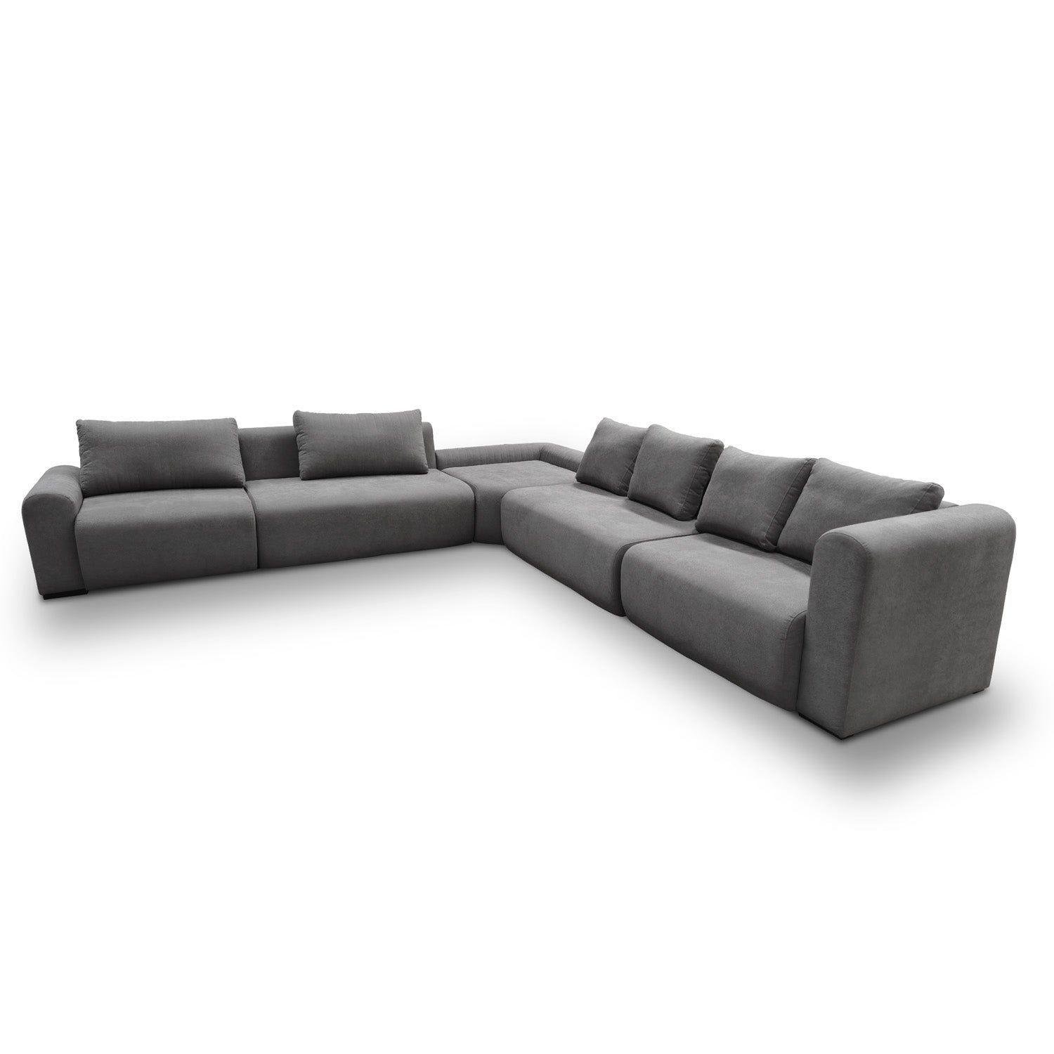Sofá 5 Cuerpos Lodi Gris-0