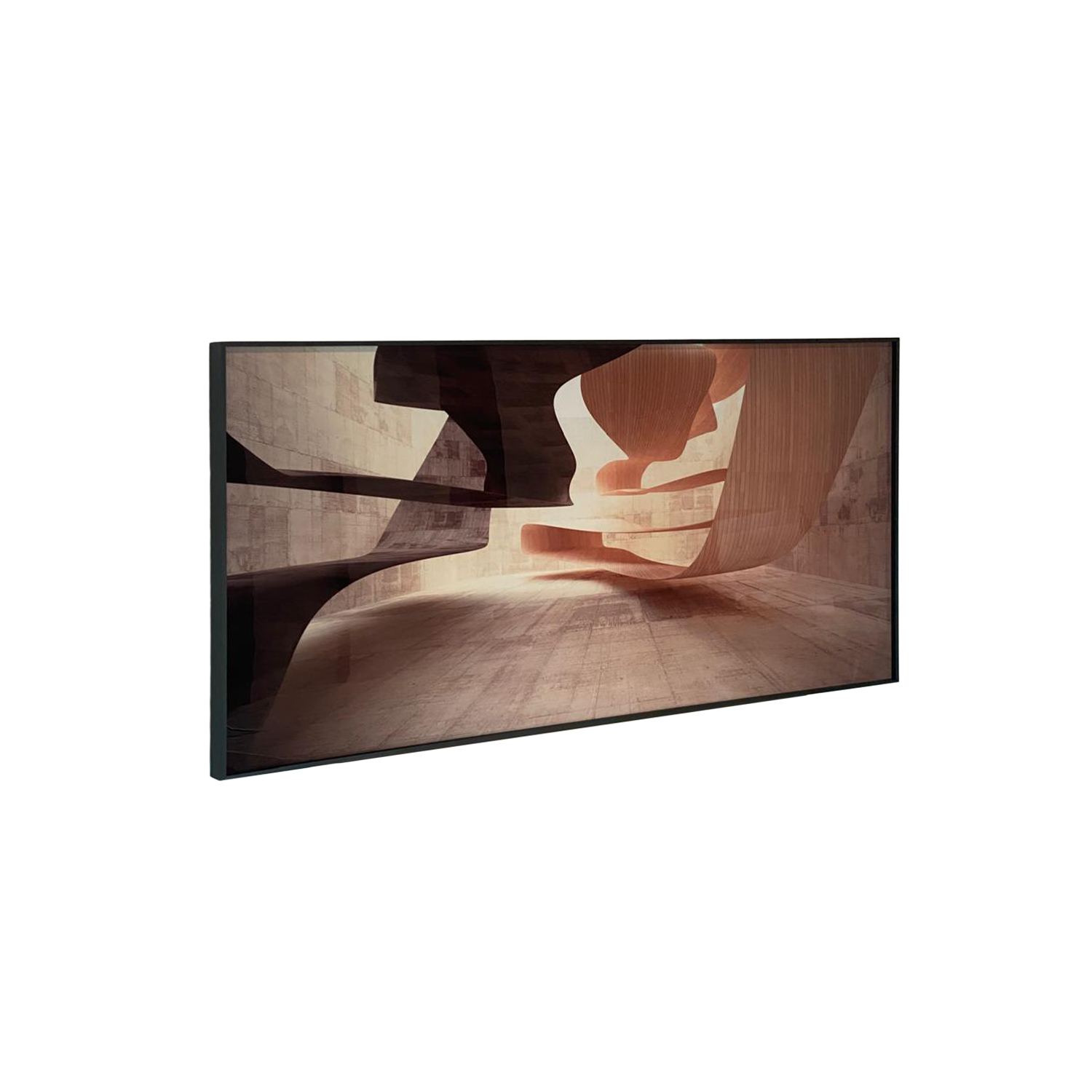 Cuadro Decorativo Abstracto Roble-2