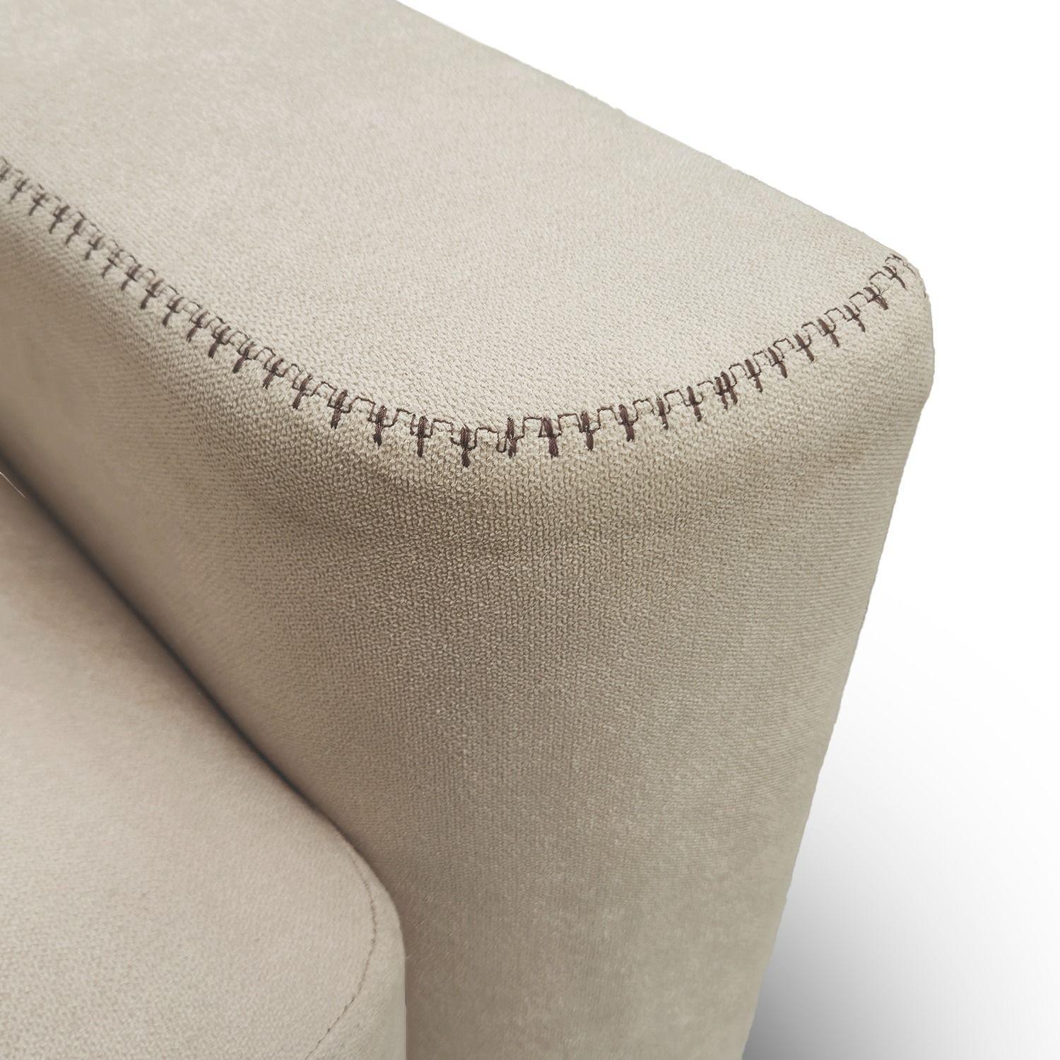 Sofá 2 Cuerpos Piacenza Beige-2