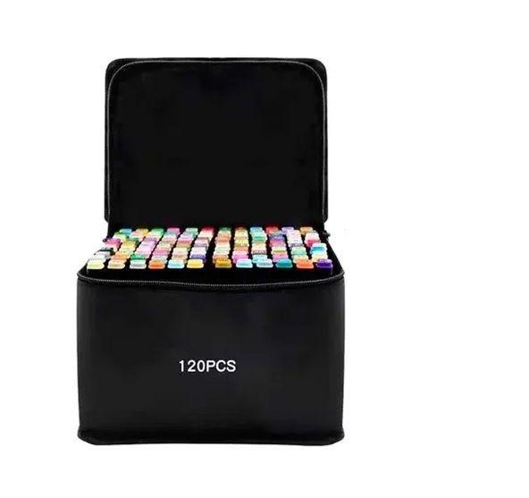 120 Lapices Para Colorear Lapices Colores Plumones Marcador-0