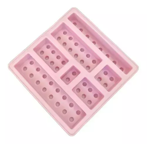 Molde De Silicona Molde Fondant Lego Molde Lego N359-4