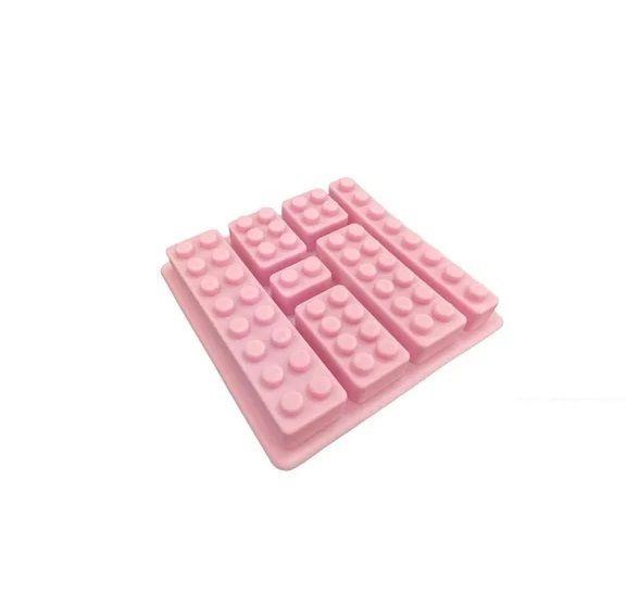 Molde De Silicona Molde Fondant Lego Molde Lego N359-0