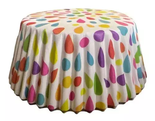 100 Capsulas Para Hornear Capsula Cupcakes Capsula Gotas 7cm-2