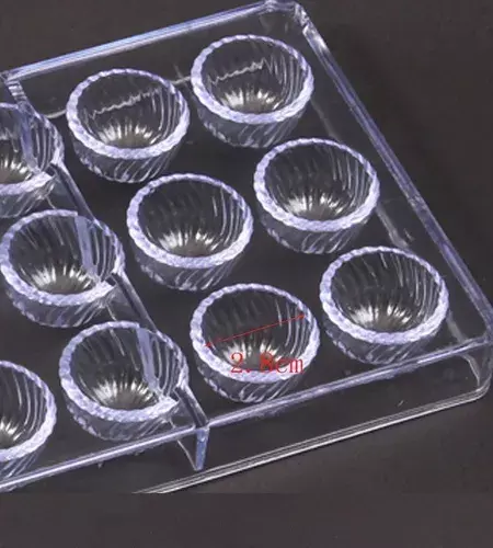 Moldes Chocolate Moldes De Chocolate Policarbonato Trufa-4