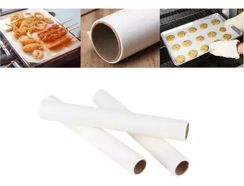 3 Rollo De Papel Mantequilla Para Hornear 10m-1