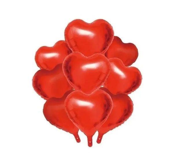  Pack 50 Globos De Corazon Globos De San Valentin Globo Rojo-0