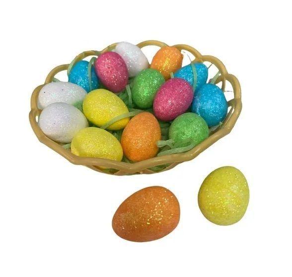 Huevos De Plumavit Cesta De Huevos De Pascua Cesta De Huevos-2