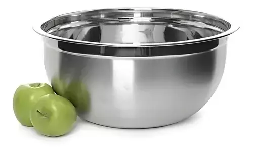 Bowl Acero Inoxidable Menaje Ensaladeras Bowl Mezclador 32cm-2