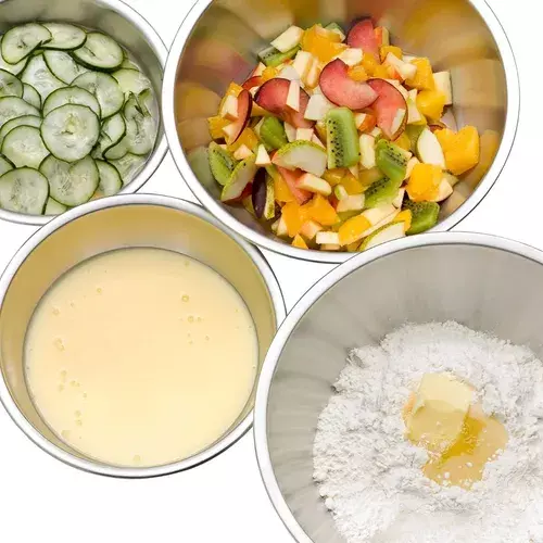 Bowl Acero Inoxidable Menaje Ensaladeras Bowl Mezclador 32cm-3