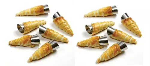 Pack X12 Cono Molde Para Cannoli -3