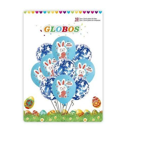10 Globos Conejo Globos De Conejo De Pascua Globos De Pascua-2