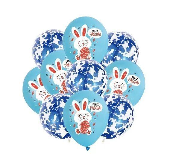 10 Globos Conejo Globos De Conejo De Pascua Globos De Pascua-0