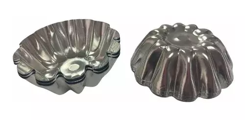 Pack 12 Molde Mini Tartaleta  Flor 276-0