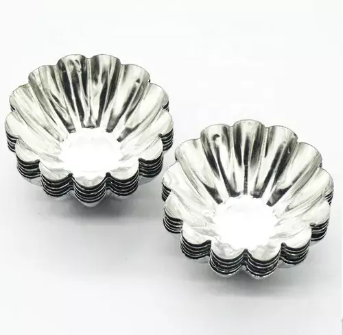Pack X24 Molde Mini Tartaleta Tarta Moldes Aluminio 4,5cm-0