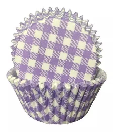 Pack 100 Capsula Para Hornear Capsula Cupcake Campestre 7,5c-0