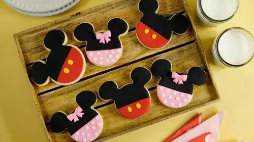 Pack x5 Molde De Galleta Cortador Galletas Molde Mickey-3