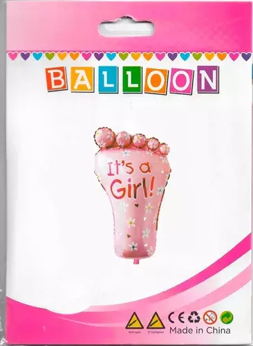 X1 Globo Revelacion De Sexo Revelacion De Genero Rosado 1297-2