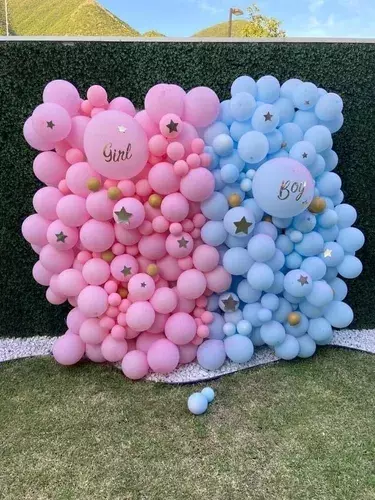 X1 Globo Revelacion De Sexo Revelacion De Genero Rosado 1297-3