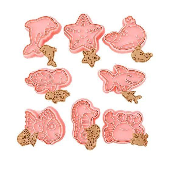 Moldes Para Galletas Peces mar-1