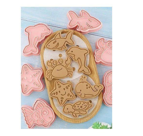 Moldes Para Galletas Peces mar-2