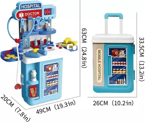 Set Doctor Juguete Set Doctor Juguete De Doctor Maleta 3 En1-2