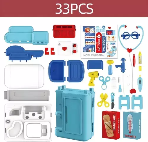 Set Doctor Juguete Set Doctor Juguete De Doctor Maleta 3 En1-3