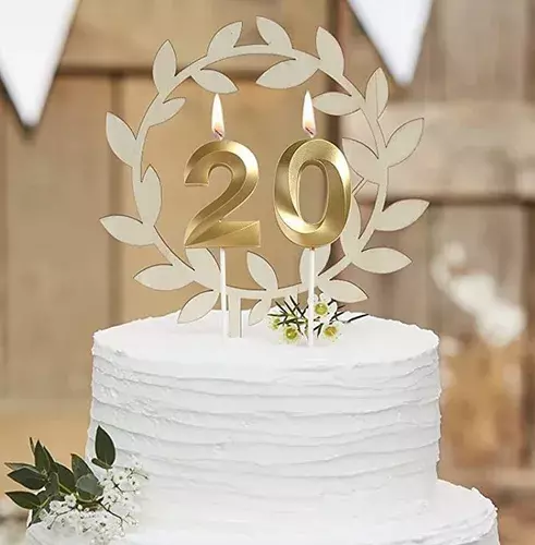 Velas De Cumpleaños Vela Decorativa Vela De Numero Vela 0-3