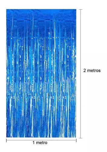 Guirnalda Cortina Metálicas De Cumpleaños-2