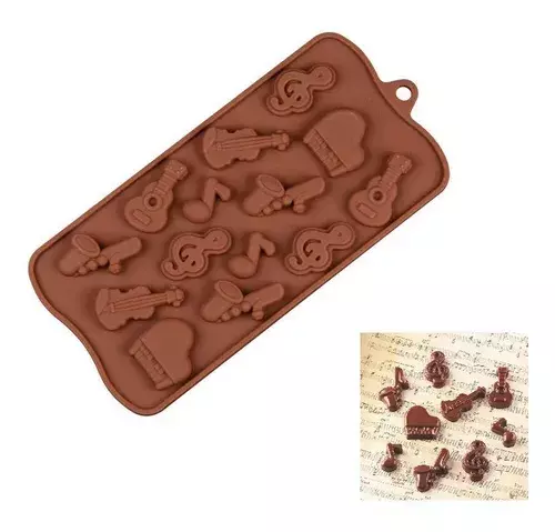 Moldes De Chocolate Moldes Silicona Chocolate Instrumentos-2