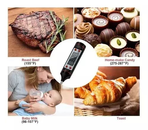 Termometro De Cocina Termómetro Horno Termometro Digital-6