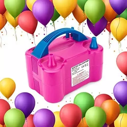 X2 Inflador De Globos Eléctrico Maquina Para Inflar Globos-2