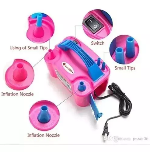 X2 Inflador De Globos Eléctrico Maquina Para Inflar Globos-4