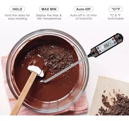 2 Termometro De Cocina Termómetro Horno Termometro Digital-4