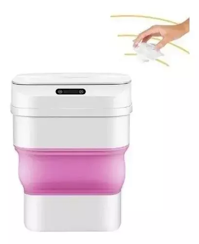 Basurero Con Sensor Plegable Automatico -1