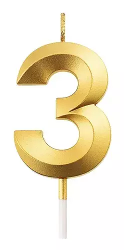 Velas De Cumpleaños Vela Decorativa Vela De Numero -0