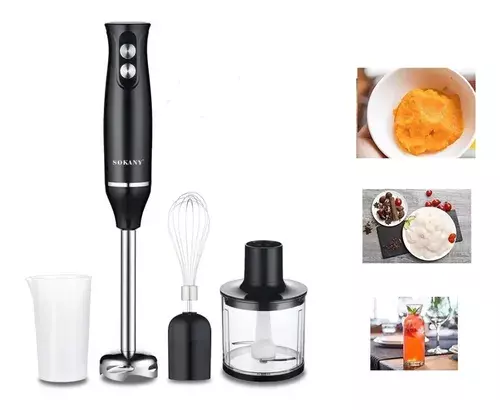 Batidora Electrica Batidora De Mano Espumador Batidoras 4en1-1