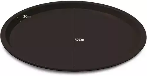 Bandeja De Pizza Bandeja Antiadherente Molde De Pizza -2