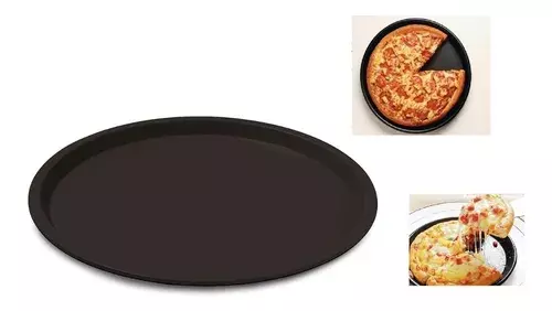 Bandeja De Pizza Bandeja Antiadherente Molde De Pizza -1