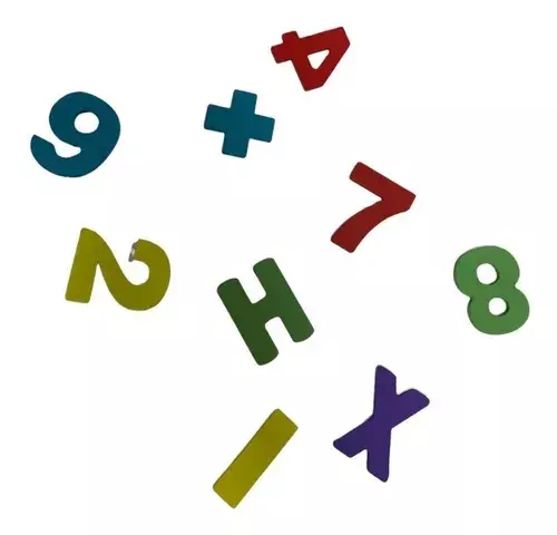 Juguete Abecedario Madera Numeros Aprendizaje Didáctico Numero 72pcs-2