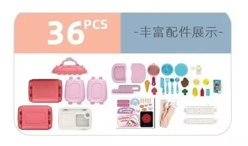 Set Cocina Juguete Cocina Niña Juguete Cocina Mochila 2 En 1-3