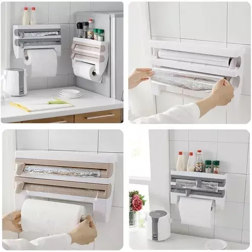 Dispensador 3en1 Porta Toalla Papel 740-4