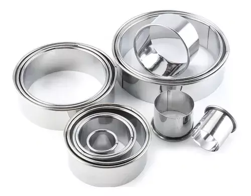 Pack X4 14 Moldes Galletas Circulo Molde De Galleta Galleta-3