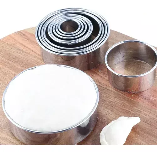 Pack X4 14 Moldes Galletas Circulo Molde De Galleta Galleta-4