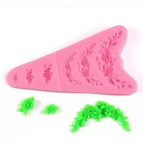 Molde De Silicona Molde Vallas Molde Fondant Vallas 6 Cavid-6