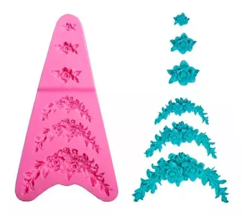 Molde De Silicona Molde Vallas Molde Fondant Vallas 6 Cavid-3