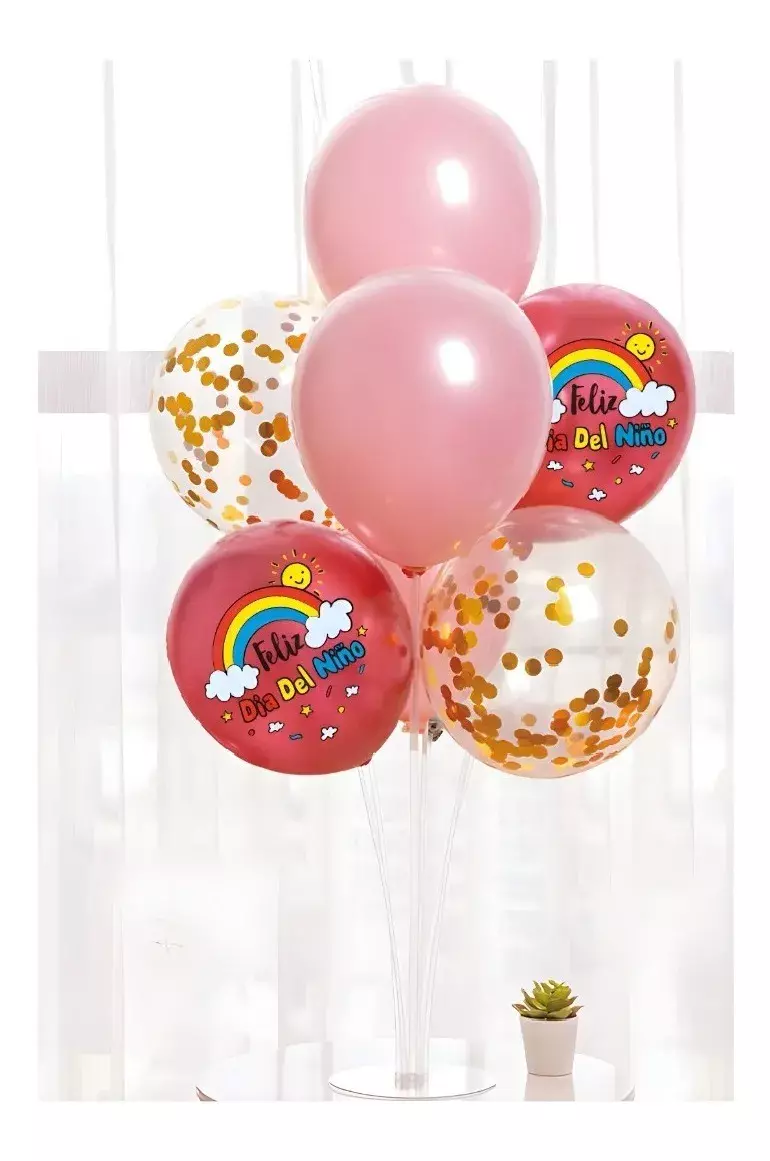 Set De Decoracion Globos Dia Del Niño Base Para Globos 2372-1