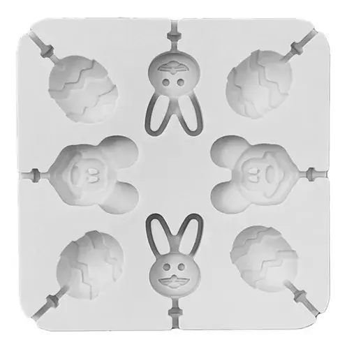Molde Silicona Moldes De Cakepop Molde Para Paletas Pascuas-0