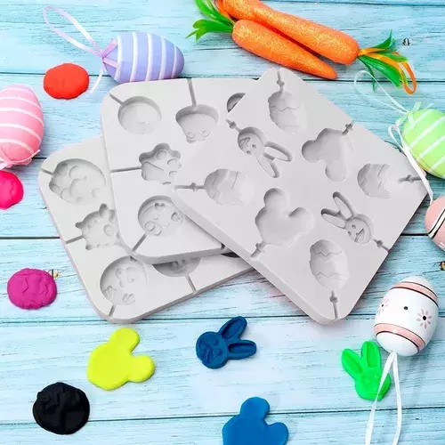 Molde Silicona Moldes De Cakepop Molde Para Paletas Pascuas-2