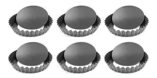Pack X6 Moldes Tartaleta 13,5cm-0