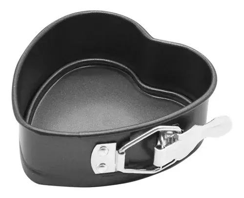 Pack X2 Moldes Torta Corazon Moldes De Queque Molde Pequeño-6